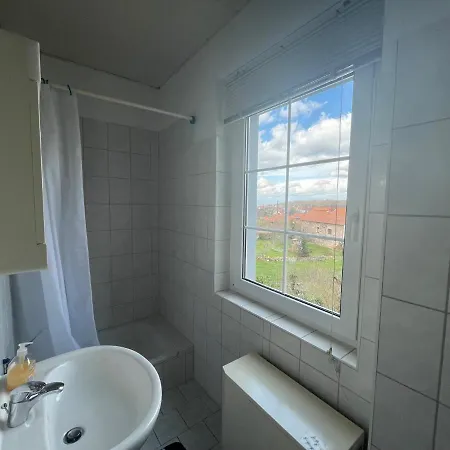 Ferienwohnung Im Blauen Haus Bad Suderode Exterior photo