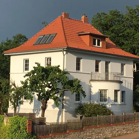 Ferienwohnung Im Blauen Haus Bad Suderode Exterior photo